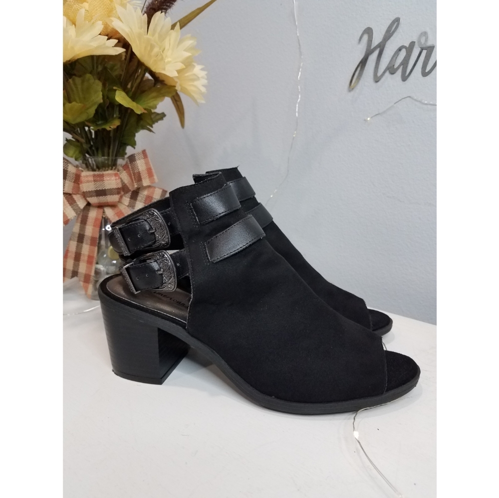 American Eagle Peep-Toe Booties